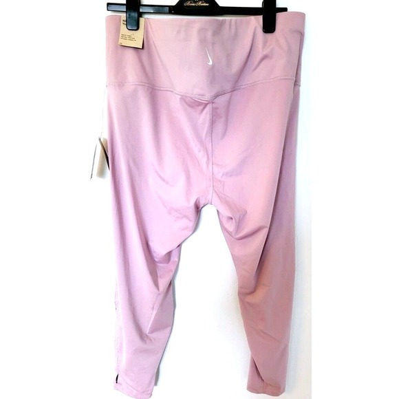 NWT Nike Yoga Dri-Fit 7/8 Women Training Tight Light Purple - Size XXL‎ - Picture 4 of 7